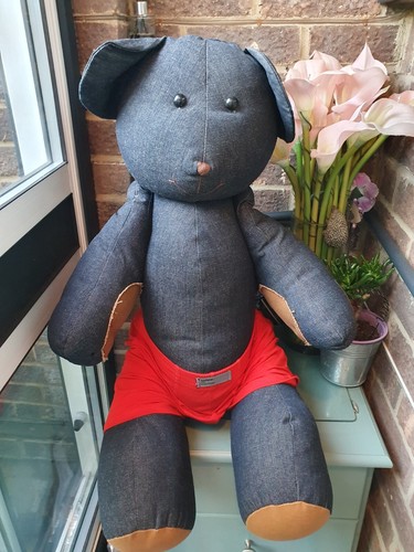 Levi strauss denim teddybär - denim,