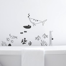  Wandtattoo Unterwasserwelt