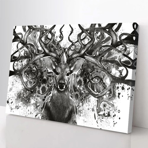 Hirsche tiere abstrakt - hirsche,