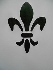 Schablone Lilie1  für Textil