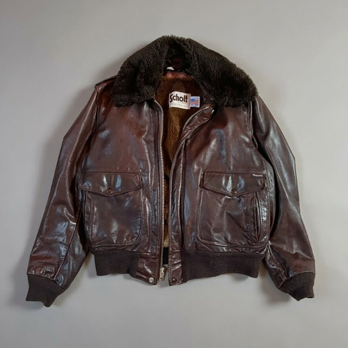 Vintage 80s schott jacke - vintage,