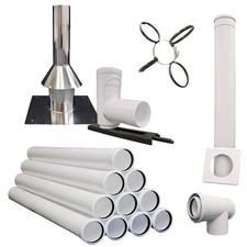 Abgassystem 6-12m Schacht