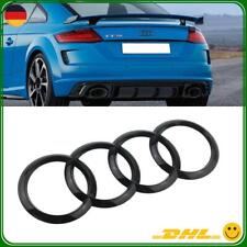Kofferraum Klavierschwarz 178x58mm Emblem für Audi TT Glänz Hinten Lid Embleme
