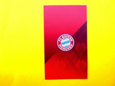 orig.  FC Bayern München Sammelbild Saison 2018/19  VEREINSEMBLEM