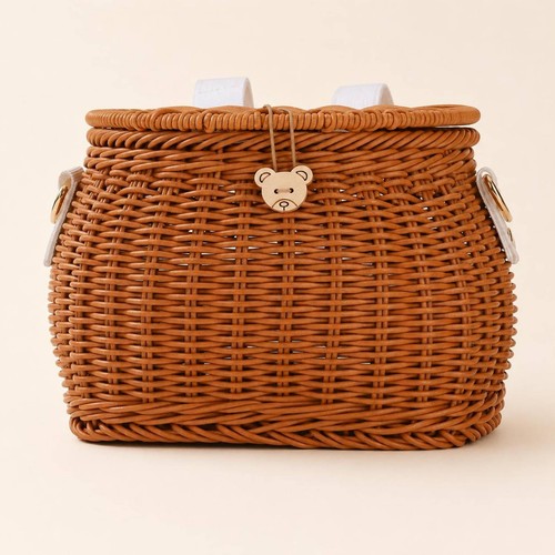 Rattankorb rucksack leicht - rattankorb,