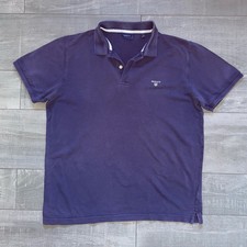 GANT Herren Polo Shirt, dunkelblau, Größe XL