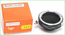 Beaulieu Heurtier Ritter Adapter Nikon F Mount to C Mount original boxed 2039