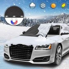 Scheibenabdeckung mit Magnet Auto Frontscheibenabdeckung Winter Frostschutz XXL