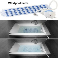 NEU Whirlpoolmatte Sprudelmatte für Badewanne Entspannung Geschenk Wellness Luft