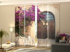 Schiebegardine lilaner Busch