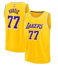 Los Angeles Lakers Luka Doncic 2025 Herren Gelb Basketball NBA Trikot