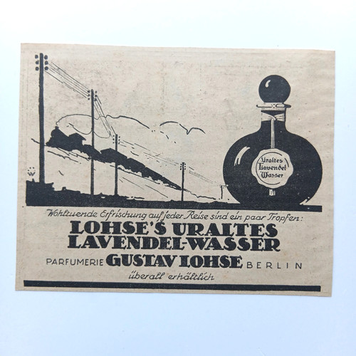 1922 lohse lavendel - lavendel, wasser