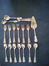 kaffeebesteck vergoldet