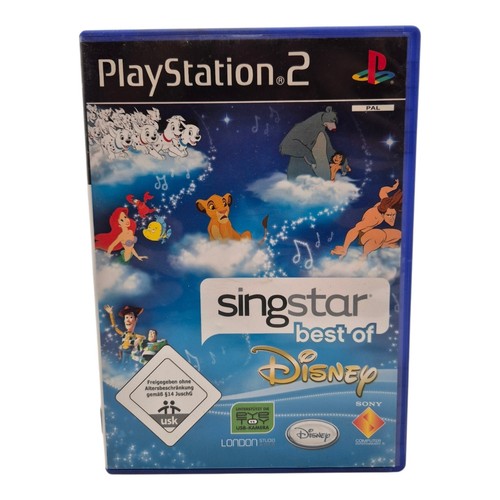 Ps2 singstar best disney - ps2,