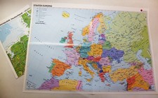 2x Poster Karte Deutschland