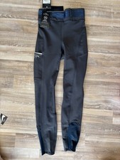 HV Polo Reitleggings Reithose Damen Clarissa Full Grip Gr.34 Navy NEU