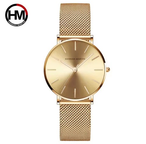 Damen armbanduhr gold 3atm - damen,