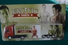  Minitruck 1:87 OVP Neu Iveco Stralis Sattelzug mit tiefem Auflieger "Erotic M "