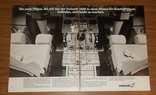 Seltene werbung swissair - seltene,