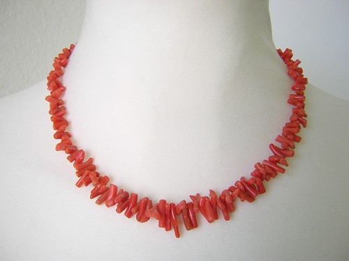 Kette collier astkoralle - collier,