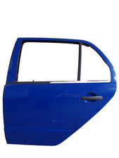 Tür hinten links blau 4590 4/5 Türer Skoda Fabia 6Y 1.4 MPI Limousine