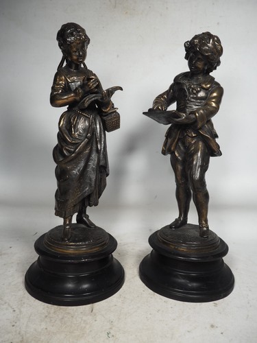 Antikes paar auguste moreau - antikes,