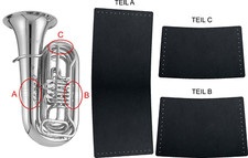 Protector | Handschutz für Tuba aus Echtleder