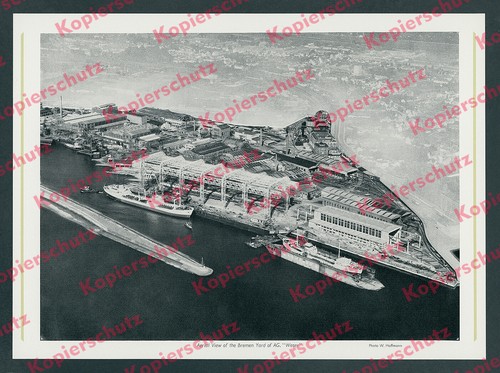 Schiffswerft weser bremen - weser,