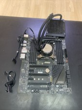 Intel i7-5960X + MSI X99S SLI PLUS, LGA 2011-v3, Mainboard + ROG AIO Kühler