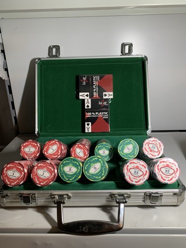 Keramik pokerkoffer mit - mit, 300