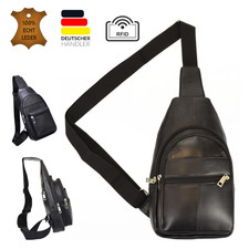 Brusttasche echt rindleder - brusttasche,