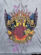 Original Harley-Davidson Langarmshirt Gr M Grau