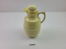 Thermoskanne Edelweiß Germany 60er 70er J. Kunststoff Glaseinsatz Korken #254063