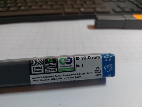 Würth spiralbohrer 0 mm - Ø, 10,0