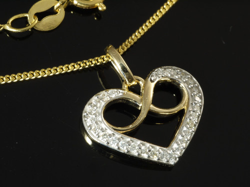 585 goldkette mit kleinem - 585,