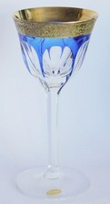 Edles Weinglas Moser blau