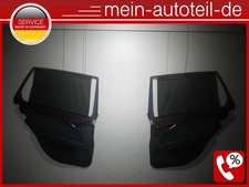 Mercedes S211 W211 E-KLasse SET 2 Türpappen mit Sonnenrollos T-Modell BLAU 