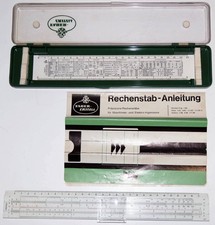 Rechenschieber Rechenstab mit