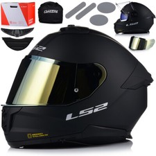Motorradhelm | LS2 FF808 STREAM II Solid | Integralhelm | Sonnenblende +2 Visier