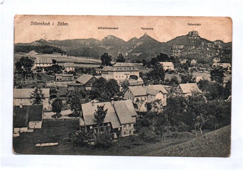 Dittersbach böhmen - ak,