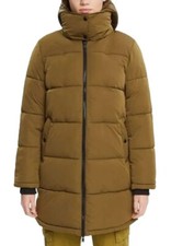 EDC Steppmantel mit Kapuze Größe S Khaki by ESPRIT Wintermantel Strom Cuffs