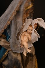 Neapolitanische Hl Familie,  Maria, Joseph und Jesuskind, Unikat