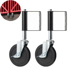 2x Federbelastete Torlaufrolle