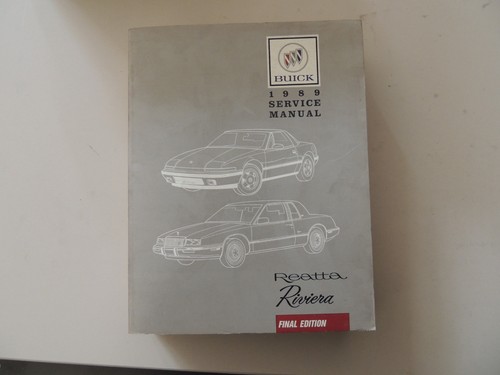 Buick riviera reatta 1989 - reatta,