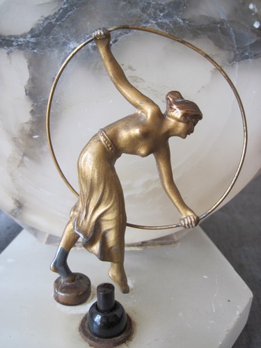 Original art deco tischleuchte - original,