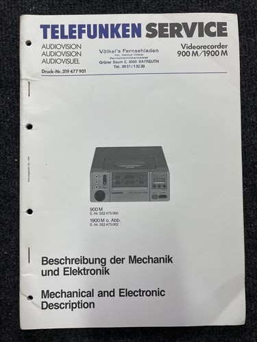 Telefunken 900m 1900m - 900m,