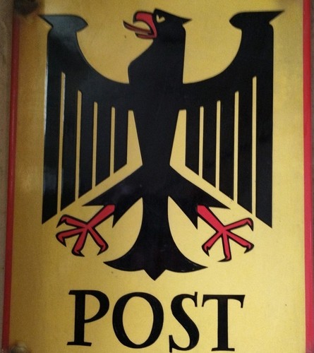 Altes post emailschild - altes,
