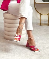 Damen Pantoletten mit Absatz