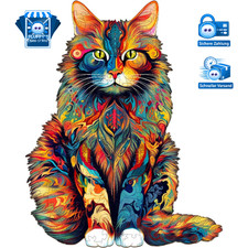 Holzpuzzle maine coon 300 - maine,