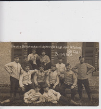 Foto AK Kaiserzeit - Bitsch Bitche Truppenübungsplatz Soldaten Gruppenbild 1912